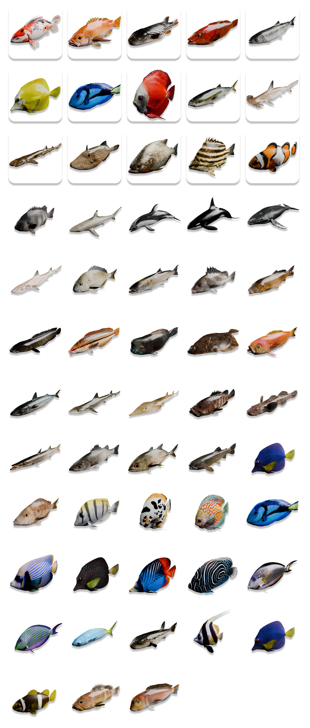 Creature List